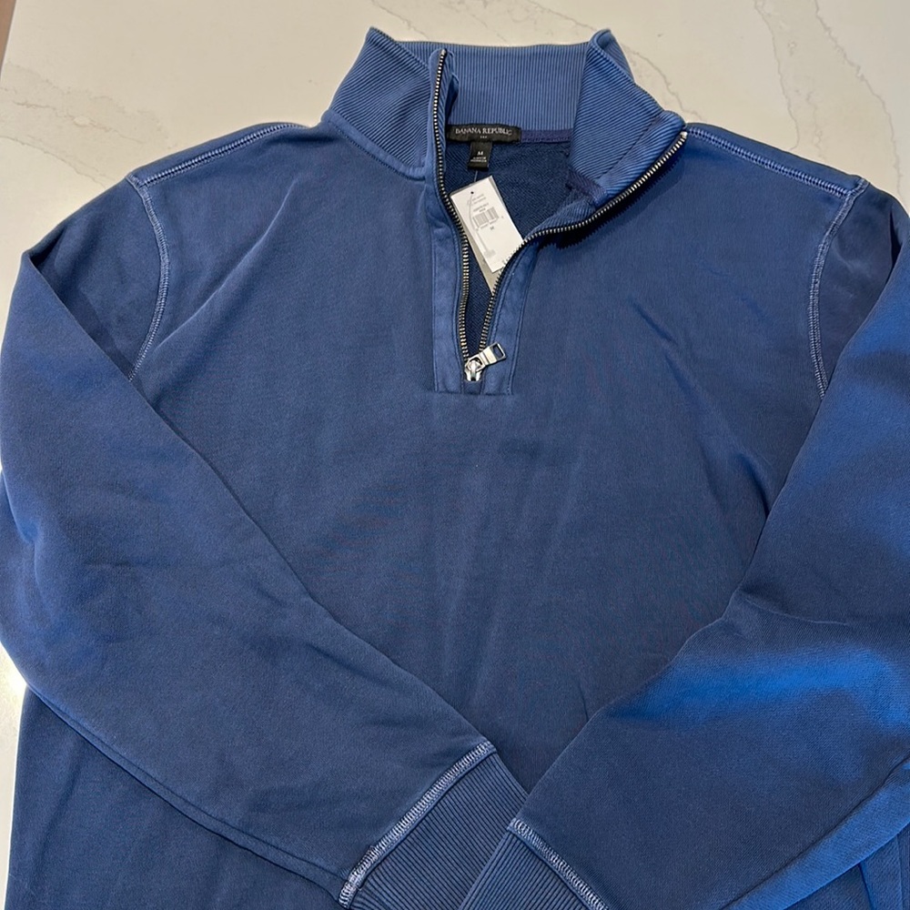 NWT Banana Republic Quarter Zip